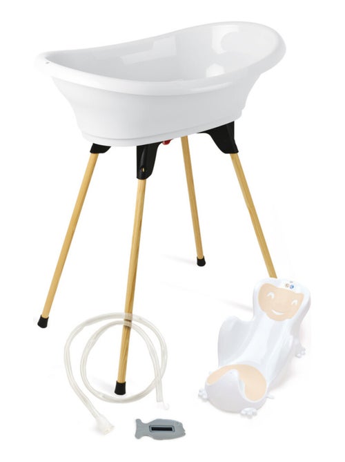 Thermobaby VASCO pack baño 5 en 1 con hamaca y termómetro de pie - Kiabi Thermobaby VASCO pack baño 5 en 1 con hamaca y termómetro de pie - Kiabi