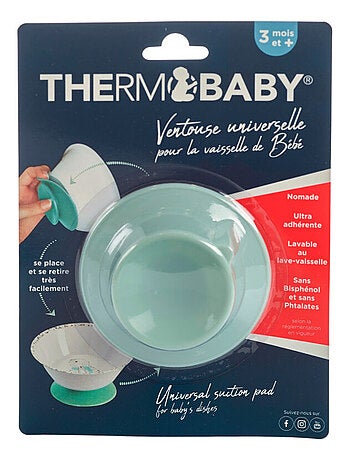 Thermobaby ventosa universal de silicona para accesorios de mesa