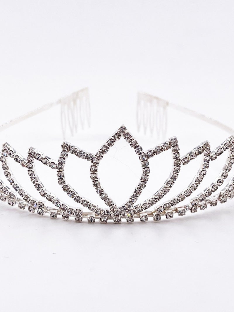 Tiara espiga plateada disfraz princesa niña | Labay Plateado - Kiabi