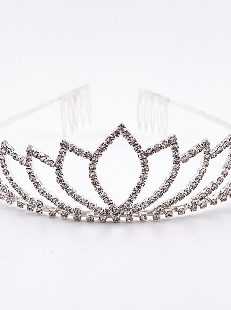 Tiara espiga plateada disfraz princesa niña | Labay Plateado - Kiabi