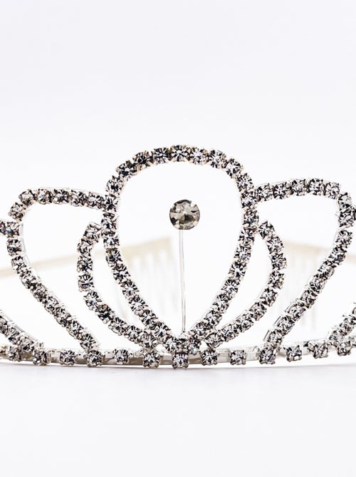 Tiara perla plateada disfraz princesa niña | Labay - Kiabi