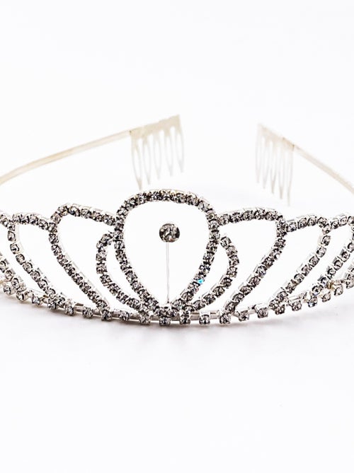 Tiara perla plateada disfraz princesa niña | Labay - Kiabi