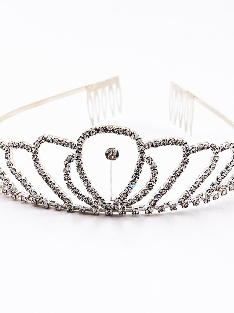 Tiara perla plateada disfraz princesa niña | Labay Plateado - Kiabi