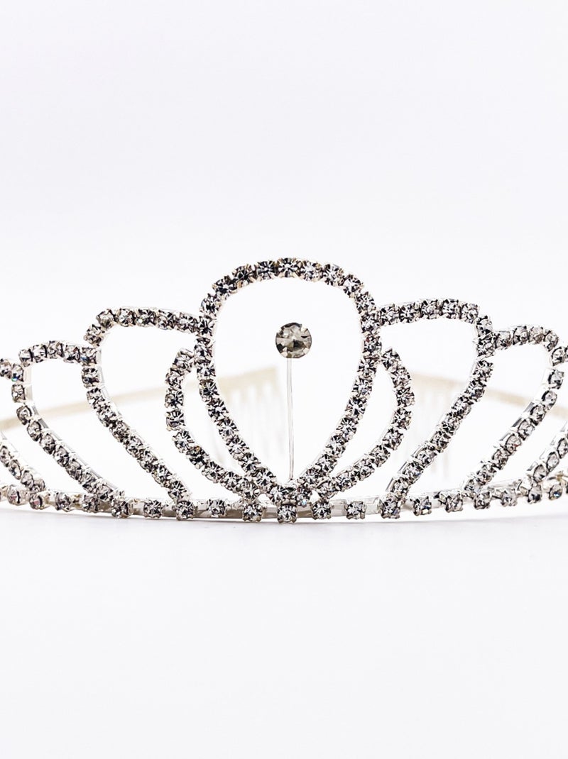Tiara perla plateada disfraz princesa niña | Labay Plateado - Kiabi