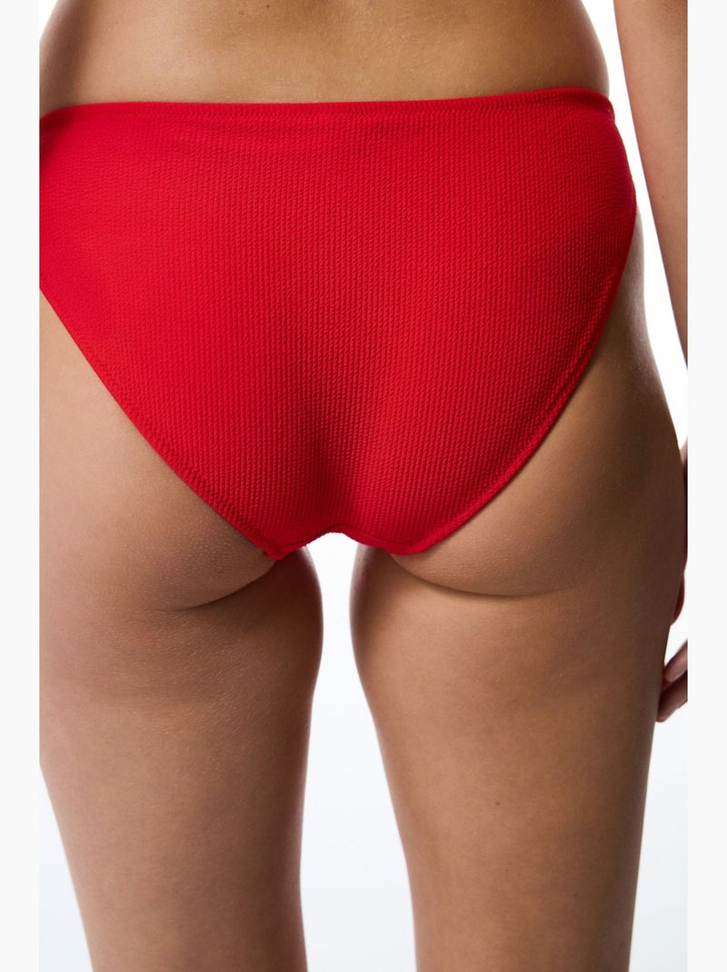 Tiara slip braga de bikini penti Rojo - Kiabi