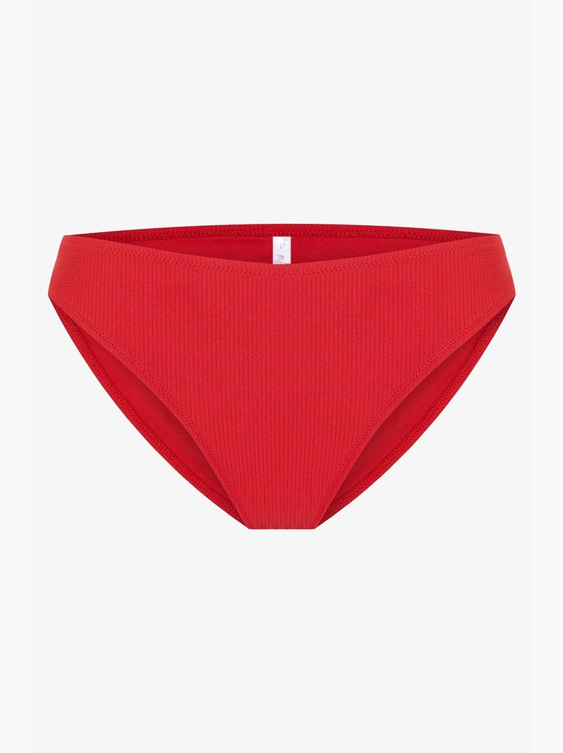 Tiara slip braga de bikini penti Rojo - Kiabi