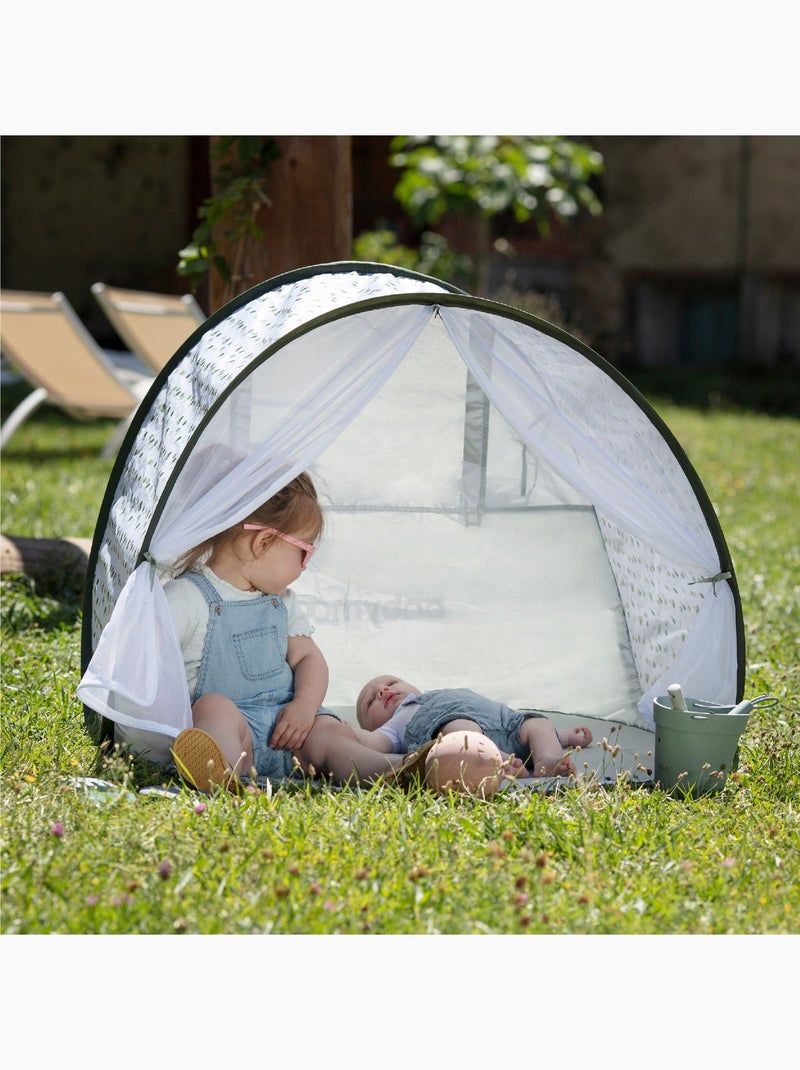Tienda de campaña con alta protección UV «Provence» para bebés de 'Babymoov' Verde claro - Kiabi