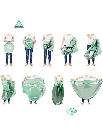 Tienda de campaña infantil con protección UV, sistema pop-up, protección SPF 50+ 'Badabulle'