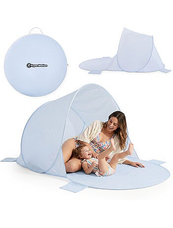 Tienda de playa pop-up hypermotion - refugio ligero y rápido para toda la familia