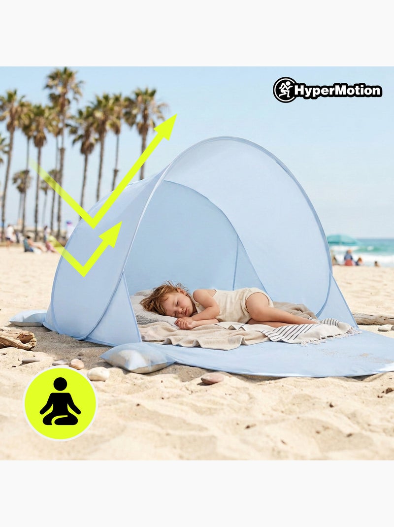 Tienda de playa pop-up hypermotion - refugio ligero y rápido para toda la familia Azul - Kiabi