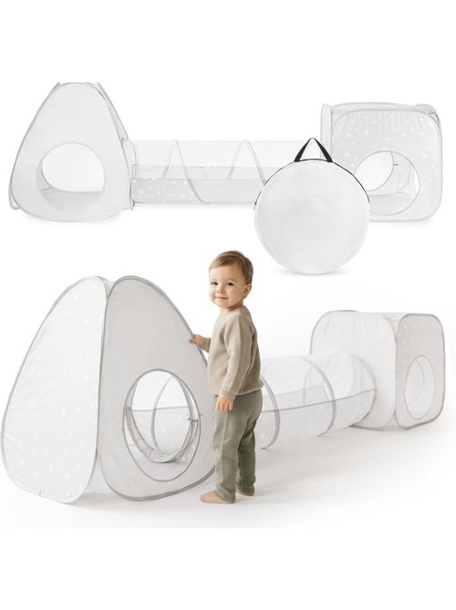 Tienda pop-up 3 en 1 para niños mamabrum – circuito de juego interior y exterior - Kiabi