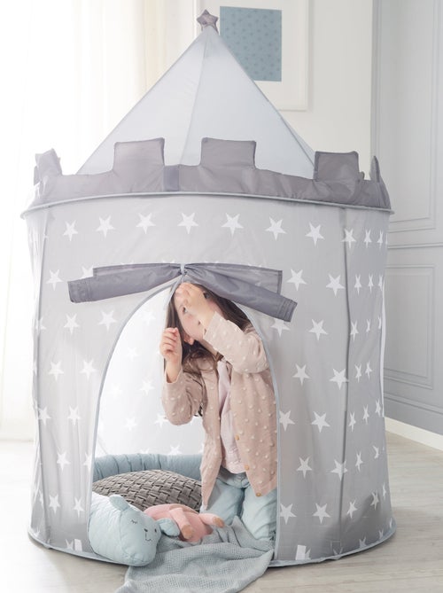 Tienda pop-up castillo fortaleza con estrellas + bolsa 'Little Stars' - ROBA - Kiabi