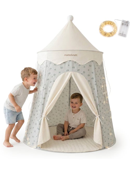 Tienda tipi castillo de juego niños led mamabrum - Kiabi