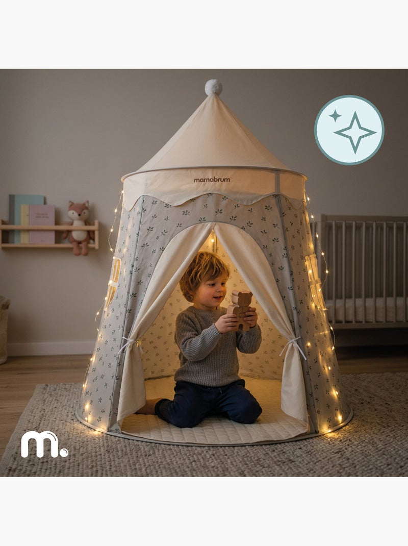 Tienda tipi castillo de juego niños led mamabrum N/D - Kiabi