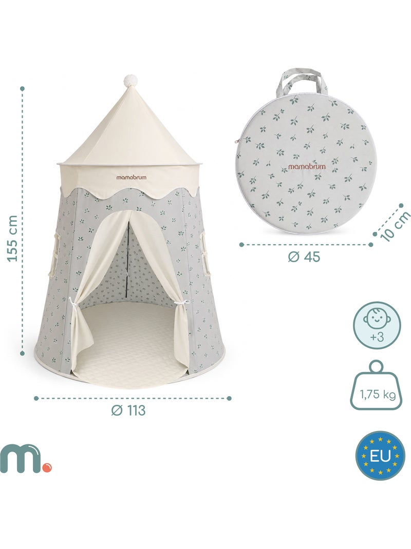 Tienda tipi castillo de juego niños led mamabrum N/D - Kiabi