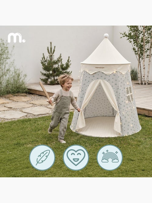Tienda tipi castillo de juego niños led mamabrum - Kiabi