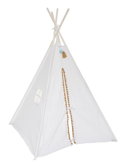 Tipi con borlas redondas - Kiabi