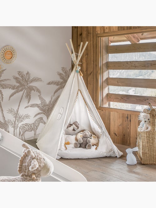Tipi infantil wapi 120x120x160cm natural - Kiabi Tipi infantil wapi 120x120x160cm natural - Kiabi