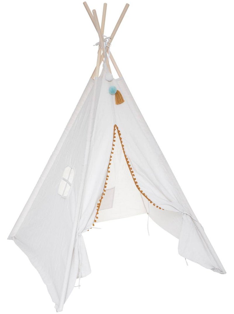 Tipi infantil wapi 120x120x160cm natural Verdín - Kiabi