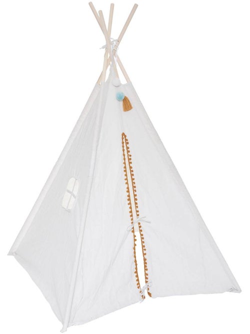 Tipi infantil wapi 120x120x160cm natural - Kiabi Tipi infantil wapi 120x120x160cm natural - Kiabi