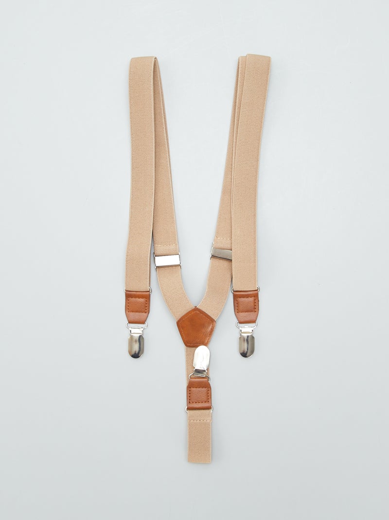 Tirantes lisos BEIGE - Kiabi