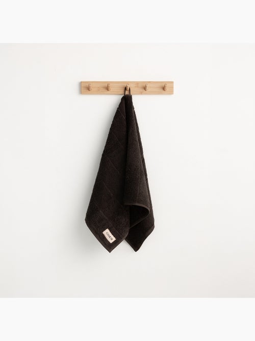 Toalla 100% algodón, rizo 600g/m2, con colgador - Gamusi - Kiabi