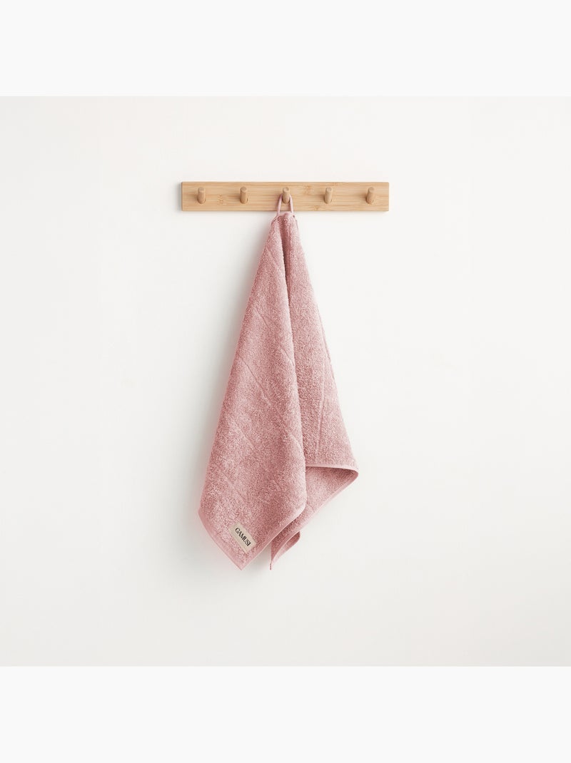Toalla 100% algodón, rizo grueso, con asa - Gamusi Rosa - Kiabi