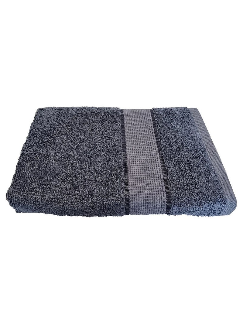 Toalla de bambú lisa Gris antracita - Kiabi