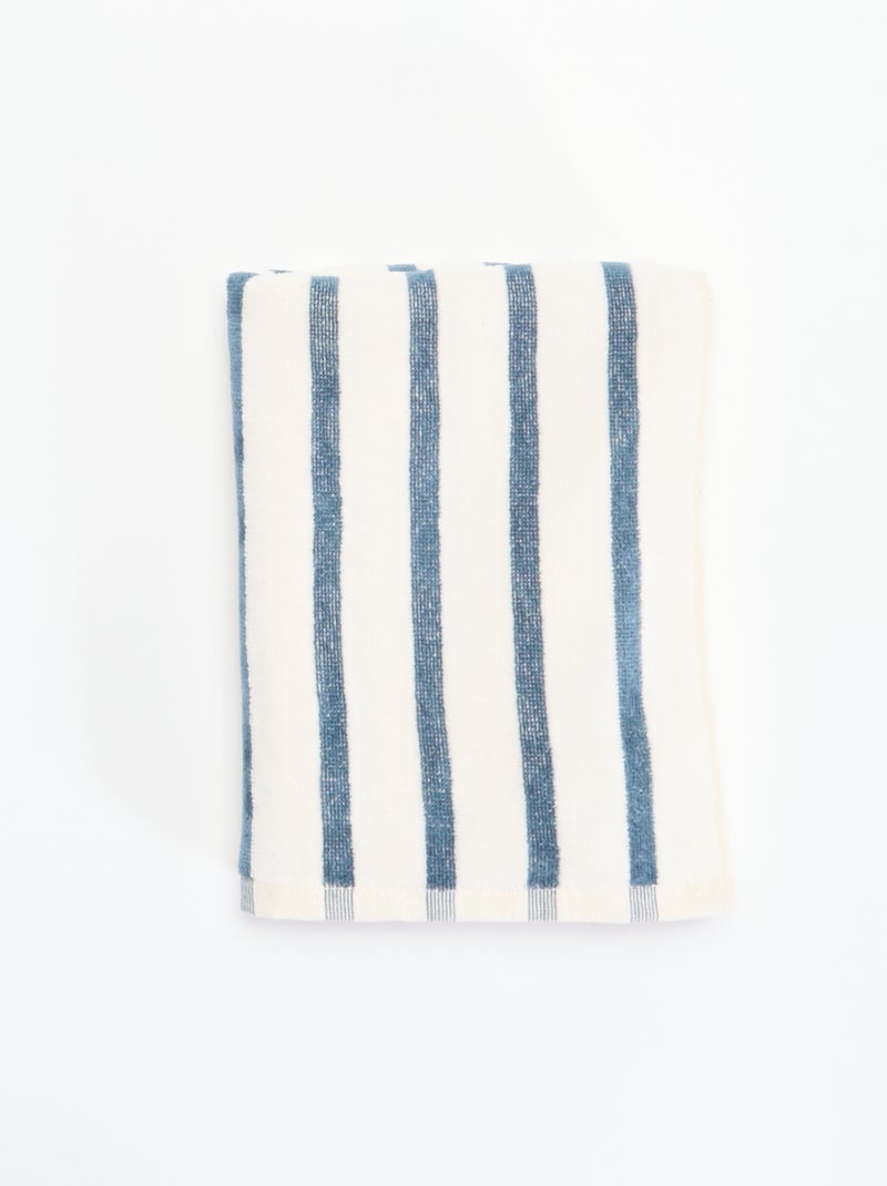 Toalla de baño - 50 x 90 cm Azul - Kiabi