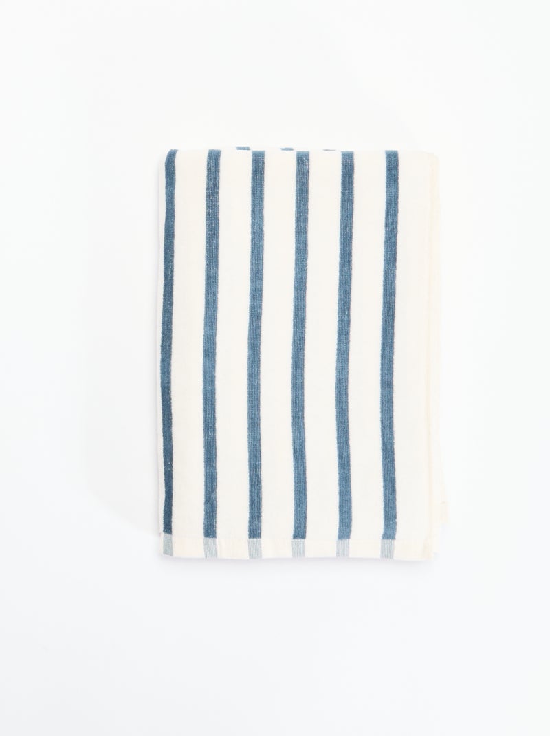 Toalla de baño - 70x130 cm Azul - Kiabi