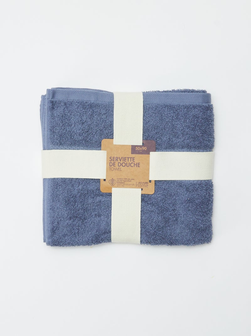 Toalla de baño (50 x 90 cm)  - Kiabi Home AZUL - Kiabi
