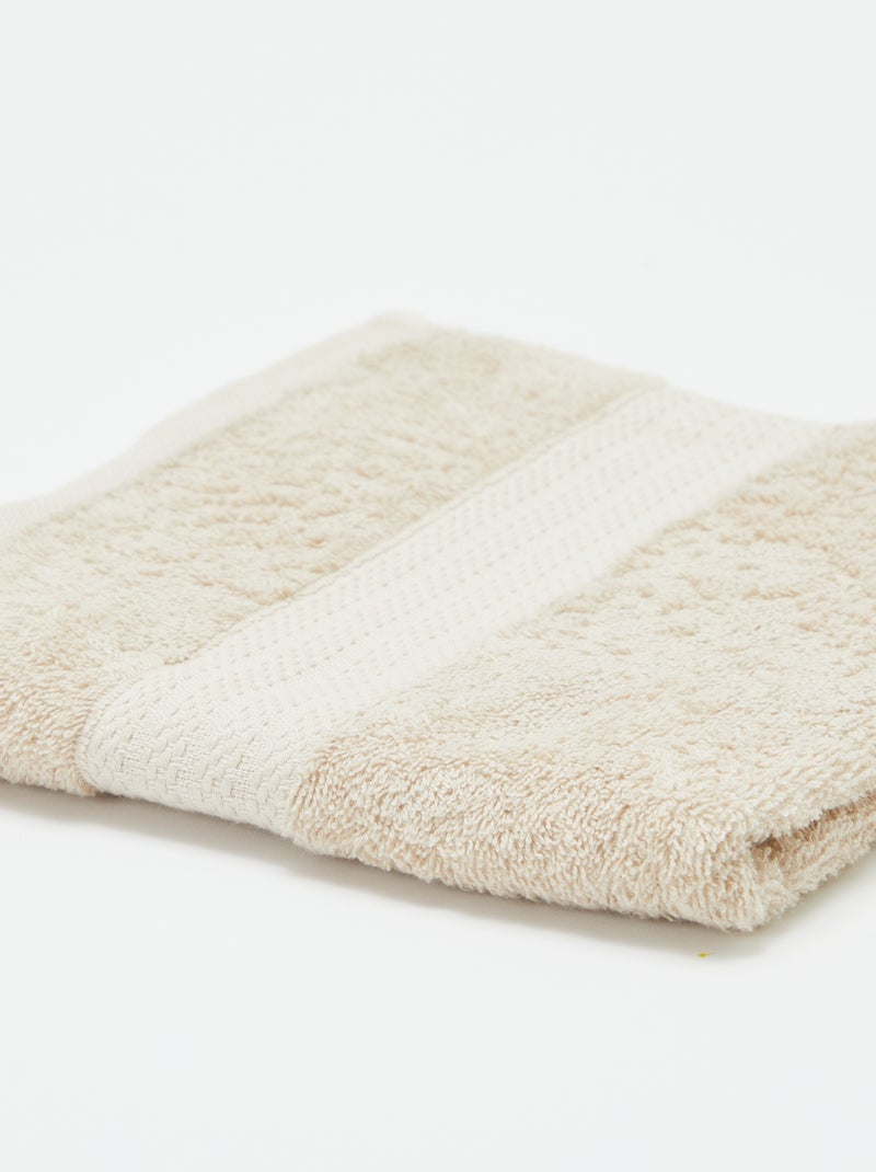 Toalla de baño (50 x 90 cm)  - Kiabi Home BEIGE - Kiabi