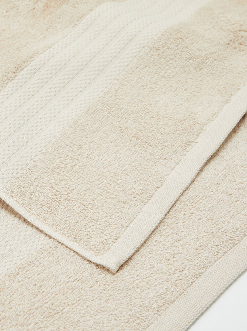 Toalla de baño (50 x 90 cm)  - Kiabi Home BEIGE - Kiabi