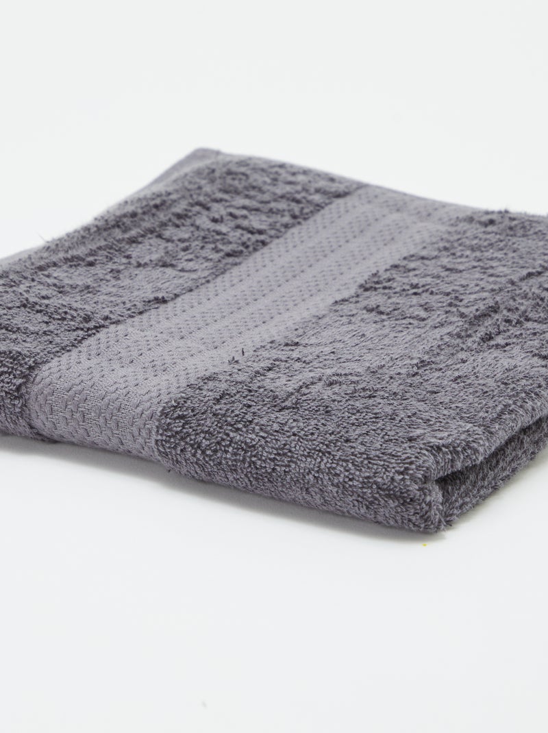 Toalla de baño (50 x 90 cm)  - Kiabi Home GRIS - Kiabi