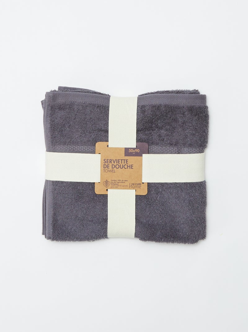 Toalla de baño (50 x 90 cm)  - Kiabi Home GRIS - Kiabi