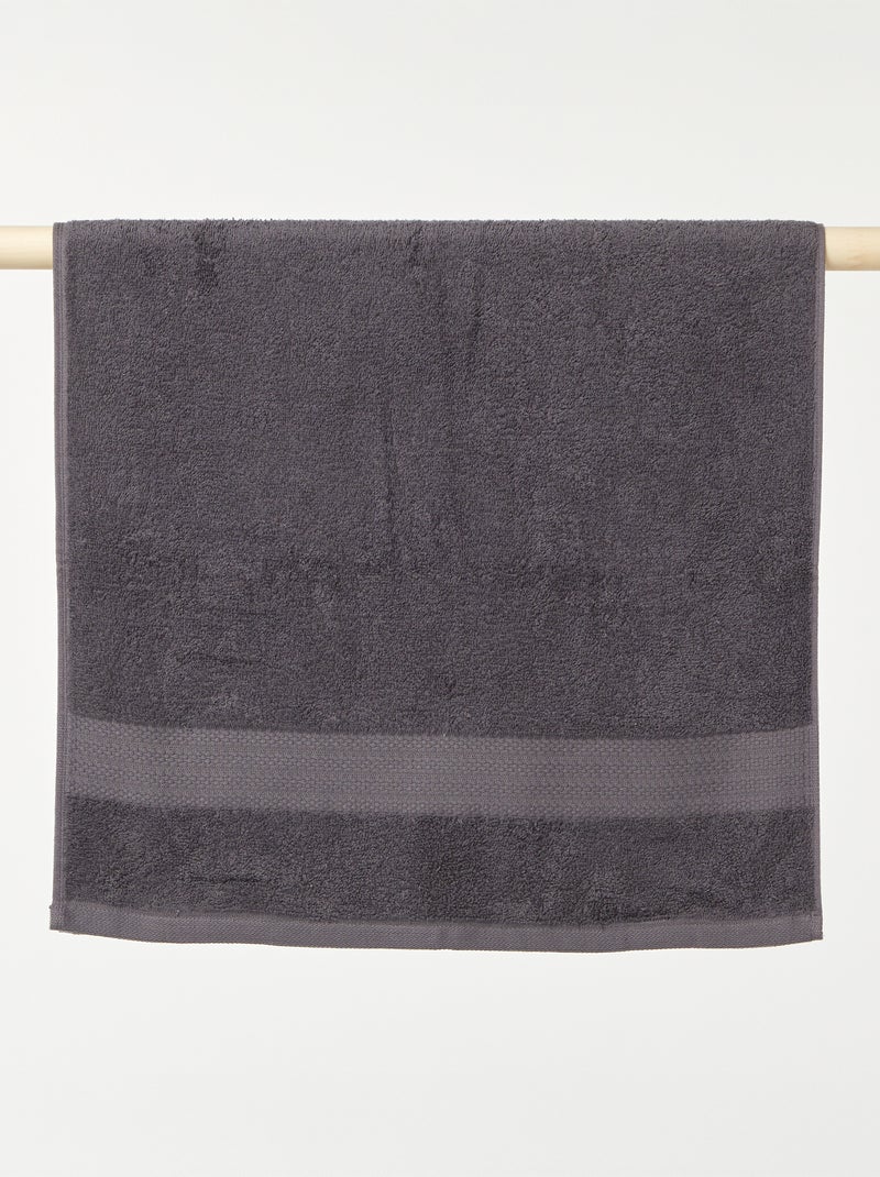 Toalla de baño (50 x 90 cm)  - Kiabi Home GRIS - Kiabi