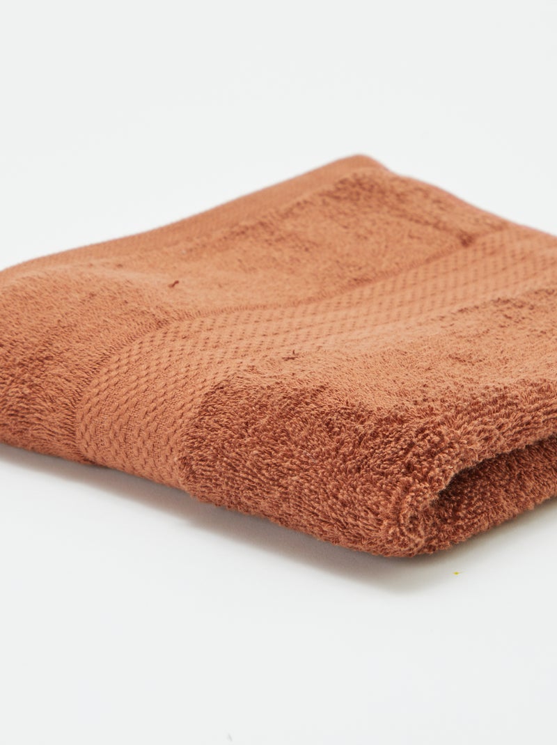 Toalla de baño (50 x 90 cm)  - Kiabi Home MARRON - Kiabi