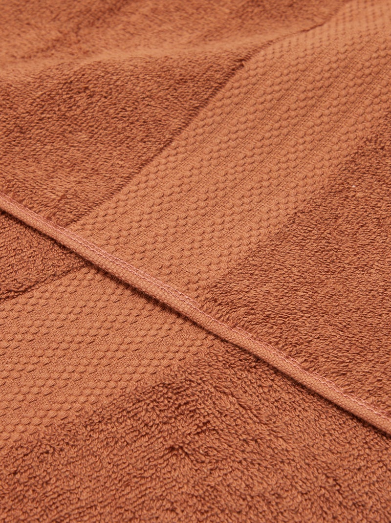 Toalla de baño (50 x 90 cm)  - Kiabi Home MARRON - Kiabi