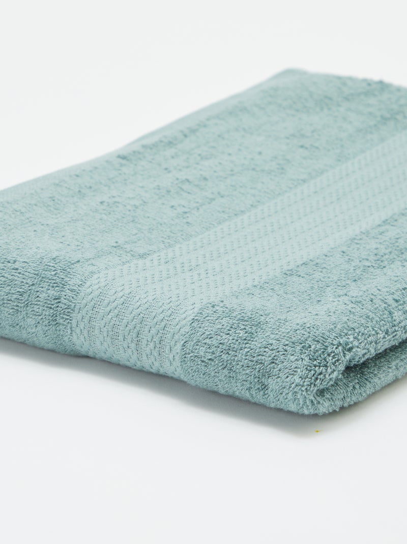 Toalla de baño (50 x 90 cm)  - Kiabi Home VERDE - Kiabi