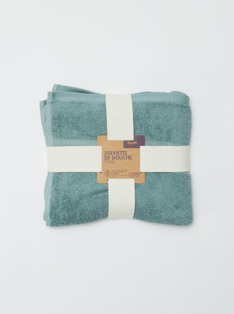 Toalla de baño (50 x 90 cm)  - Kiabi Home VERDE - Kiabi