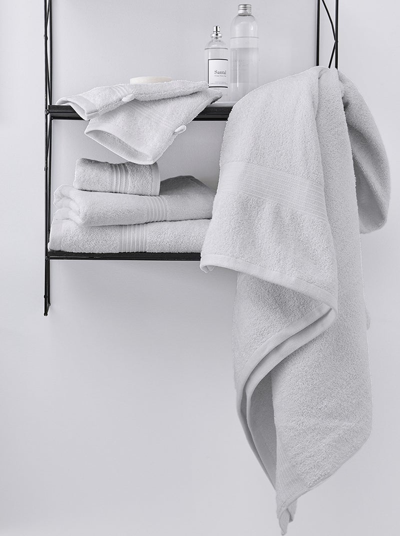 Toalla de baño 50 x 90 cm BLANCO - Kiabi
