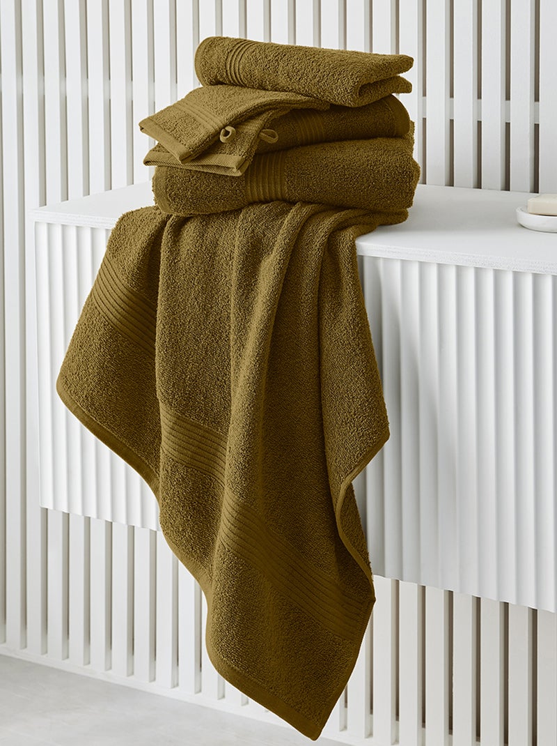 Toalla de baño 50 x 90 cm bronce - Kiabi