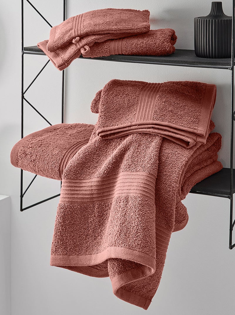 Toalla de baño 50 x 90 cm TERRACOTA - Kiabi