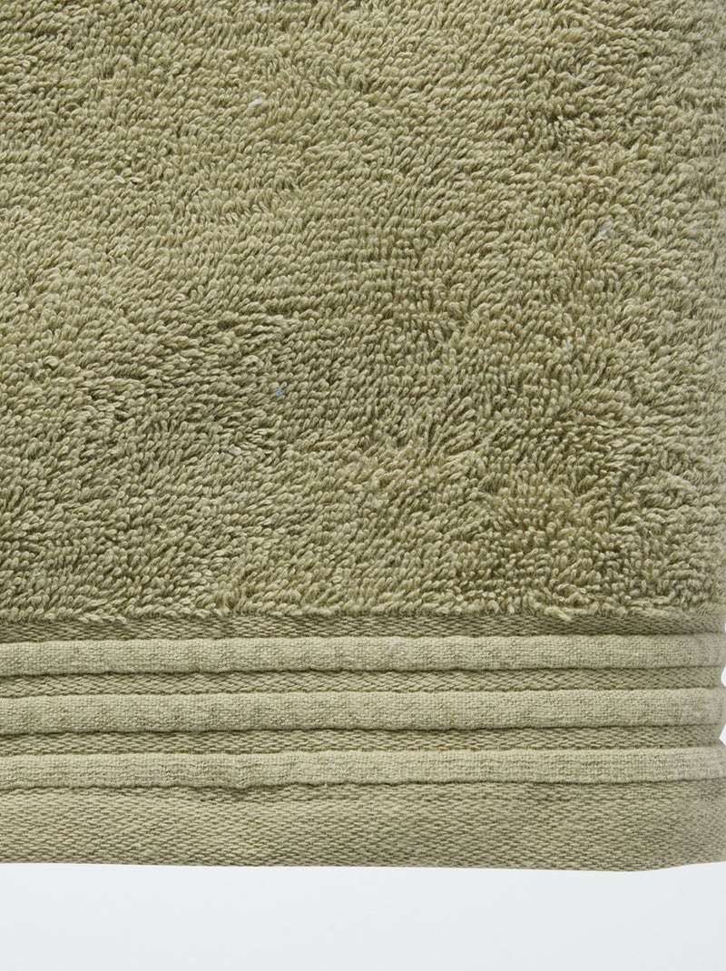 Toalla de baño 65 x 130 cm 500 g VERDE - Kiabi
