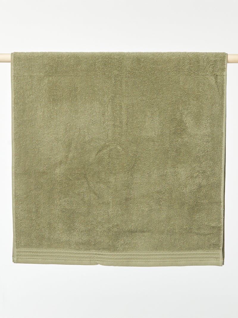 Toalla de baño 65 x 130 cm 500 g VERDE - Kiabi