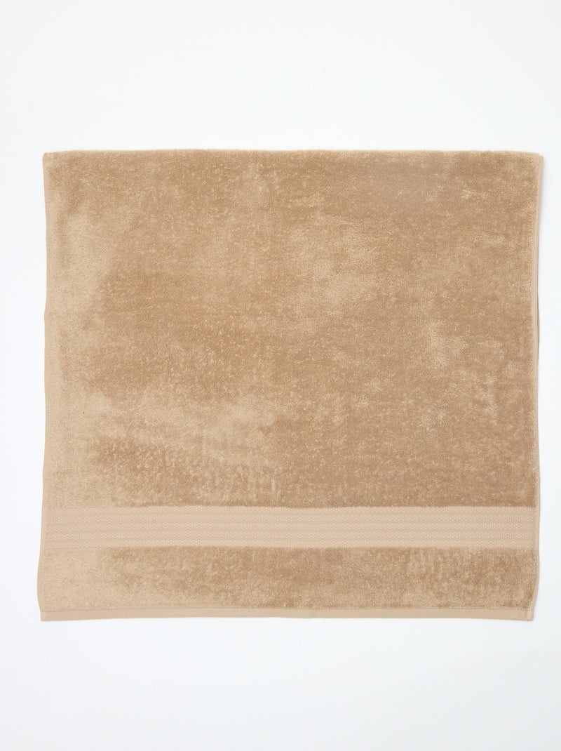 Toalla de baño 70 x 130 cm - Kiabi Home Beige - Kiabi
