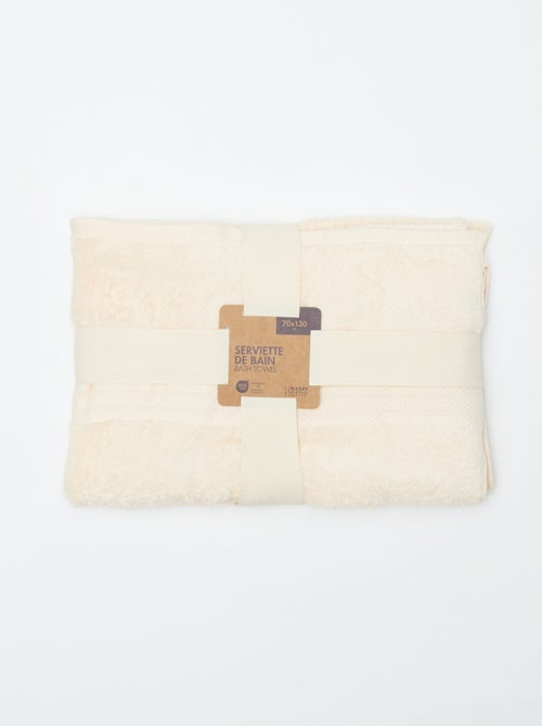 Toalla de baño 70 x 130 cm - Kiabi Home - Kiabi