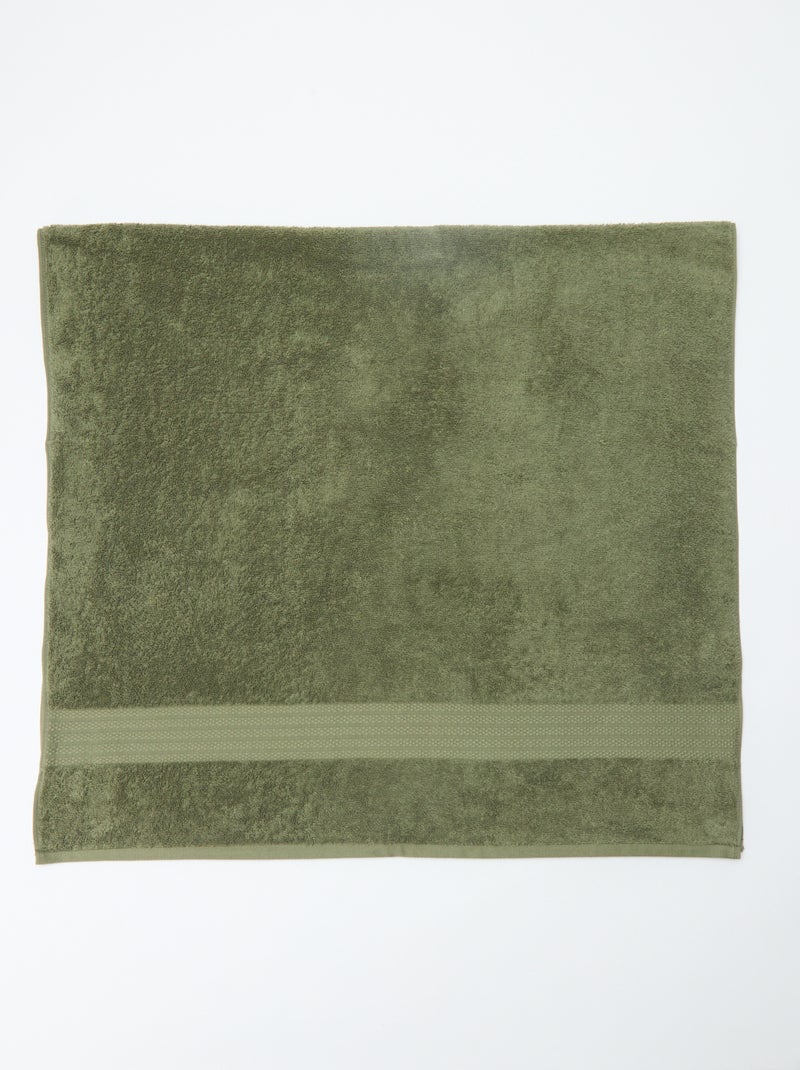 Toalla de baño 70 x 130 cm - Kiabi Home Verde - Kiabi