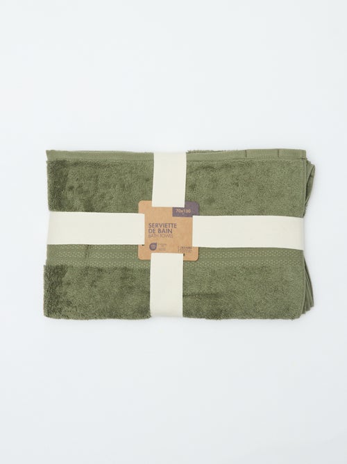 Toalla de baño 70 x 130 cm - Kiabi Home - Kiabi