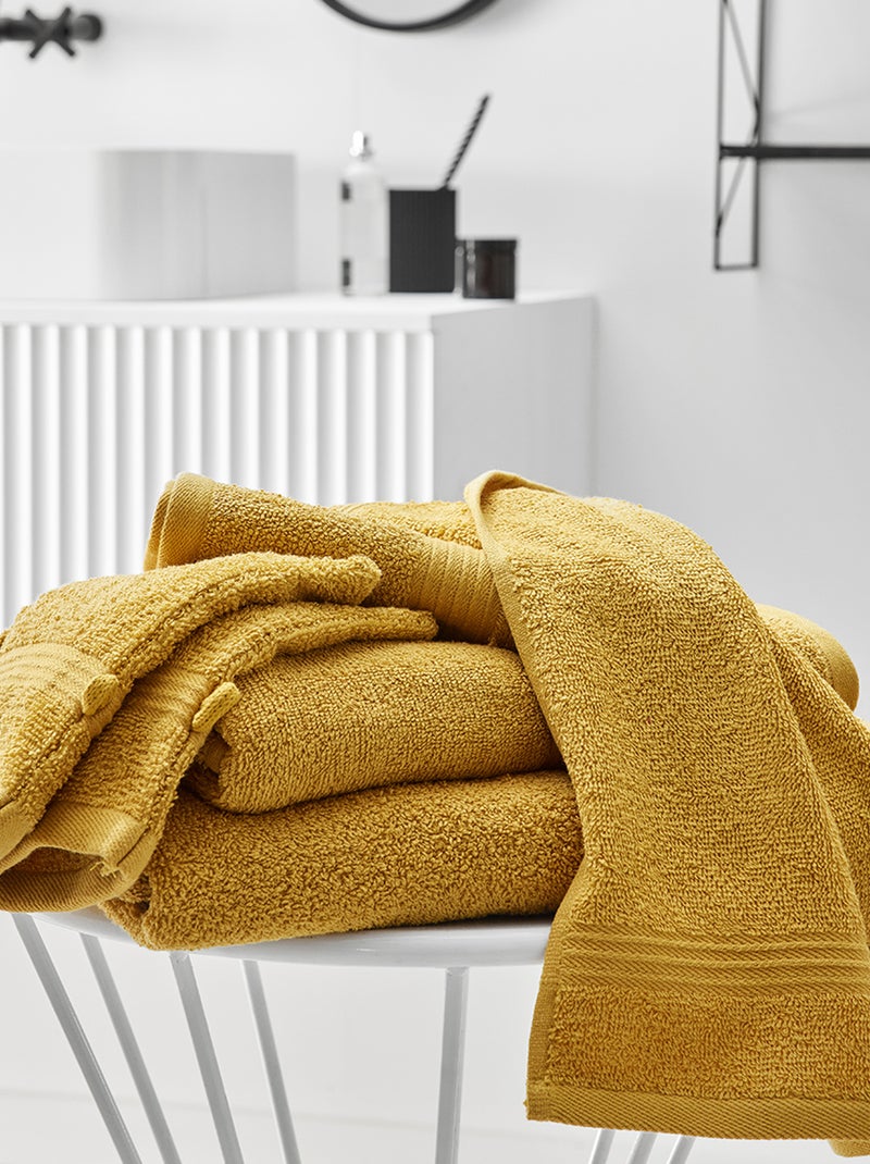 Toalla de baño 70 x 130 cm AMARILLO - Kiabi
